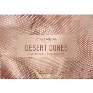 Make Up 6 Colour Bronzing Highlighting Palette Desert Dunes Von