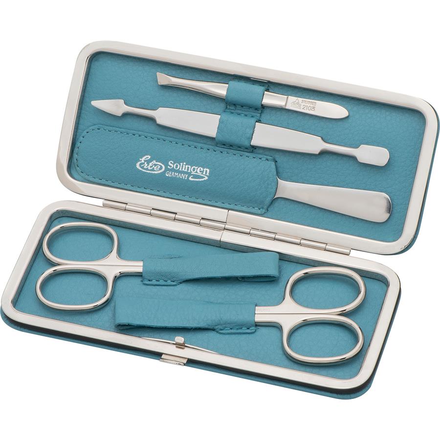 Manicure Sets Case Piece Sea Blue By Erbe Buy Online Parfumdreams