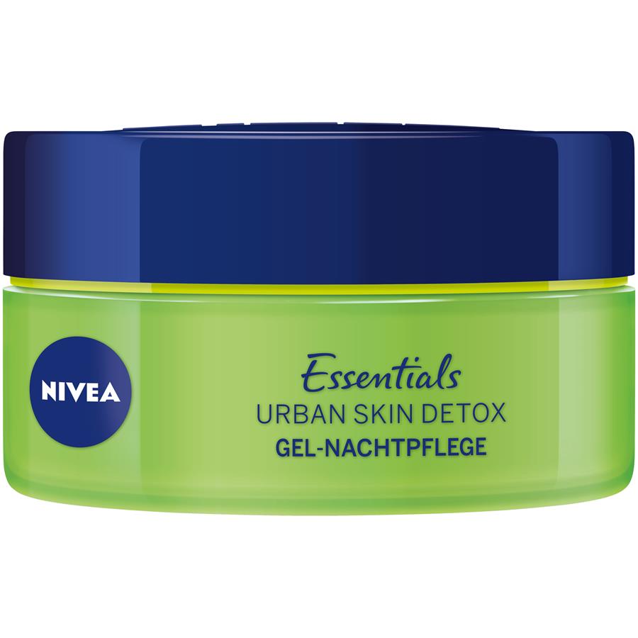 Nachtpflege Essentials Urban Skin Detox Gel Nachtpflege Von Nivea