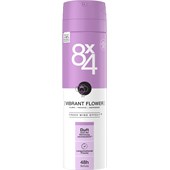 8x4 - Donna - Deodorant Spray No. 4 Vibrant Flower
