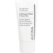 ALCINA - Tous types de peau - Masque 5 minutes