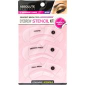 Absolute New York - Ögon - Eyebrow Stencil Kit