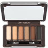 Absolute New York - Augen - Icon Mini Eyeshadow Palette Gold Glitz