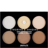 Absolute New York - Teint - Strobing & Shading Highlight & Contour Palette Light To Medium