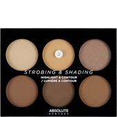 Absolute New York - Teint - Strobing & Shading Highlight & Contour Palette Tan To Deep