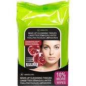Absolute New York - Facial care - Make-up Cleansing Tissues Pomegranate