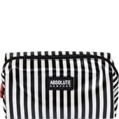 Absolute New York - Wash bags - Mono Stripe Satin Cosmetic Bag