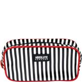 Absolute New York - Wash bags - Mono Stripe Satin Cosmetic Bag
