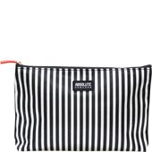 Absolute New York - Wash bags - Mono Stripe Satin Cosmetic Bag