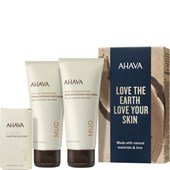 Ahava - Leave-On Deadsea Mud - Naturally Pure Mud Trio Geschenkset