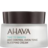 Ahava - Time To Smooth - Age Control Even Tone Sleeping Cream