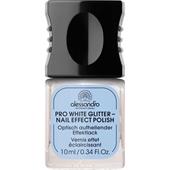 Alessandro - Nail Spa - Pro White Glitter