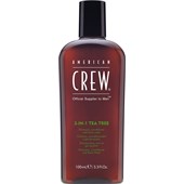 American Crew - Włosy i ciało - 3 in 1 Tea Tree Shampoo, Conditioner & Body Wash