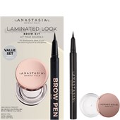 Anastasia Beverly Hills - Augenbrauenfarbe - Laminated Look Brow Kit