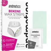 Andmetics - Wachsstreifen - Bikini Wax Strips