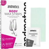 Andmetics - Wachsstreifen - Body Wax Strips