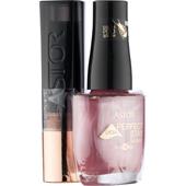 Astor - Lippen - Perfect Stay Fabulous Lippenstift + Perfect Stay Gel Shine Nagellack