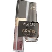 Astor - Nails - Style Lip Lacquer + Quick & Shine Nail Polish