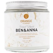 BEN&ANNA - Toothpaste in a glass - Toothpaste Orange with Fluoride