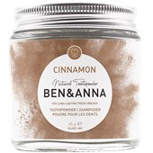 BEN&ANNA - Zahnpasta im Glas - Zahnpuder Cinnamon