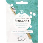 BEN&ANNA - Tooth tablets - Pasta de dentes natural Comprimidos de hortelã com fluoreto