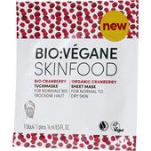 BIO:VÉGANE - Bio Cranberry - Tuchmaske