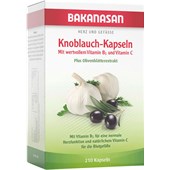 Bakanasan - Herz-Kreislauf und Durchblutung - Knoblauch-Kapseln plus Olive und Weißdorn