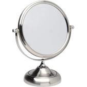 ERBE - Espelho de maquilhagem - Espelho de maquilhagem, zoom 10x, metal brilhante, 15 cm