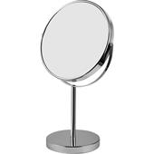 Becker Manicure - Make-up spiegel - Make-up spiegel, 7-voudig, metaal glanzend, doorsnede 20 cm