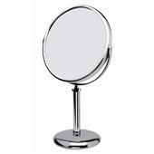 ERBE - Kosmetická zrcadla - Kosmetické zrcadlo, sedminásobné zvětšení, kovové, matné, průměr 20 cm