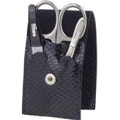 ERBE - Manicure Etuis - Leder-Etui, 3-teilig