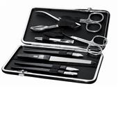 Becker Manicure - Manicure sets - Manicure case, nappa leather, 8-part