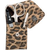Becker Manicure - Estuches de manicura - Estuche de manicura de bolsillo niquelado