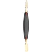 Becker Manicure - Manicure-Instrumente - Drücker/Reiniger, vergoldet, schildpatt, 11 cm