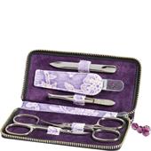 Becker Manicure - Manicure-Instrumente - Etui Floris, 5-teilig, Lila
