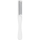 Becker Manicure - Pedicure - Hornhautraspel mit rostfreier, doppelseitiger Metallreibe
