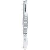 Becker Manicure - Pincetter - Silver Zetty, forniklet, skæv, 8 cm
