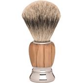 ERBE - Shaving brush - “Premium Milano Silver Tip” Shaving Brush