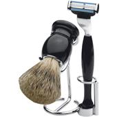 Becker Manicure - Barberkost - Barberpensel akryl, sølvspids