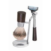 Becker Manicure - Rasiersets - Rasier-Set Wengeholz, Gillette Mach3, 3-teilig