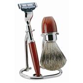 Becker Manicure - Rakset - rakningsset masurträ, Gillette Mach3, 3 delar