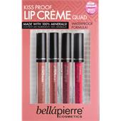 Bellápierre Cosmetics - Labios - Kiss Proof Lip Cremes Quad