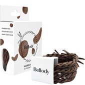 Bellody - Haarelastiekjes - Original Hair Rubbers Mocha Brown