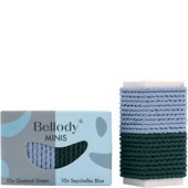 Bellody - Minis - Hair Rubber Set Quetzal Green & Seychelles Blue