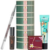 Benefit - Make-up Set - Giftin’ Goodies - Face primer, brow pencil, bronzer & mascara holiday kit