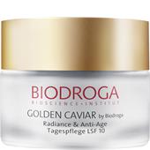 Biodroga - Golden Caviar - Radiance & Anti-Age Tagespflege LSF 10