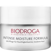 Biodroga - Intense Moisture Formula - Soin 24h pour peau déshydratée, sèche