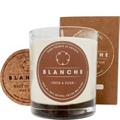 Blanche - Stearinlys med duft - Fresh & Clean