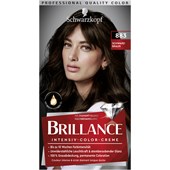 Brillance - Coloration - 883 Brun Noir niveau 3 Crème colorante intense