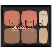 Catrice - Bronzer - Summer Obsession Bronzer Blush Highlighter Palette Matte And Glow